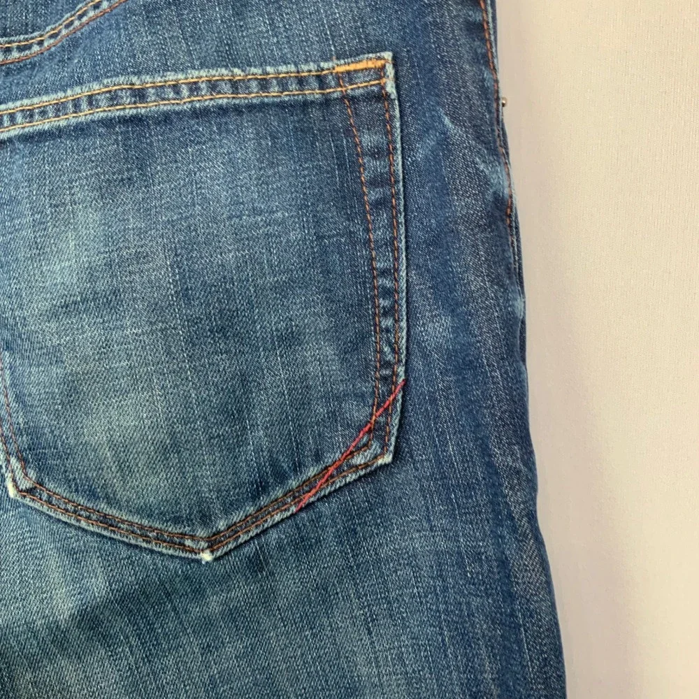 Banana Republic Men's Sz 32x32 Straight Leg Blue Jeans 100% Cotton Casual